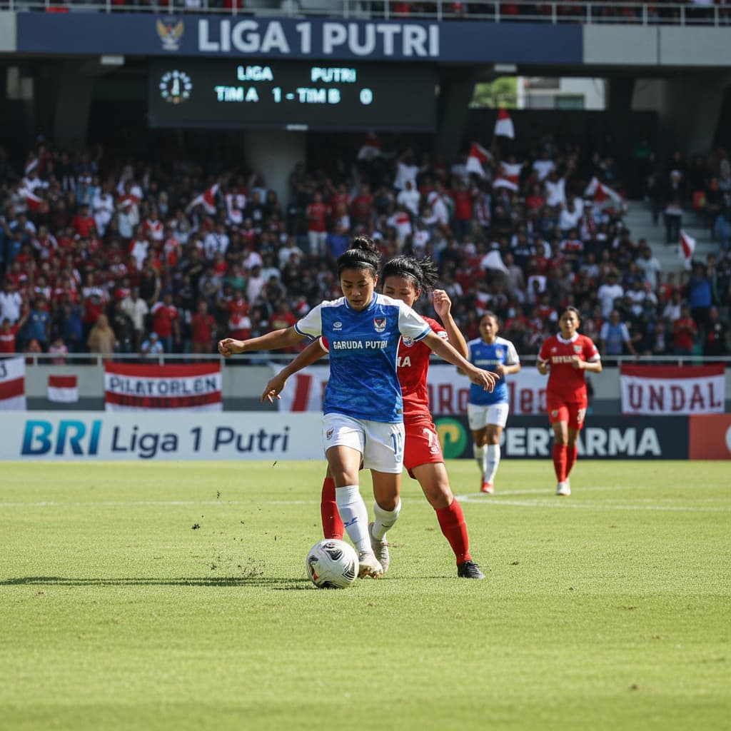 Kebangkitan Liga 1 Putri: Panggung Baru bagi Srikandi Sepak Bola Nusantara